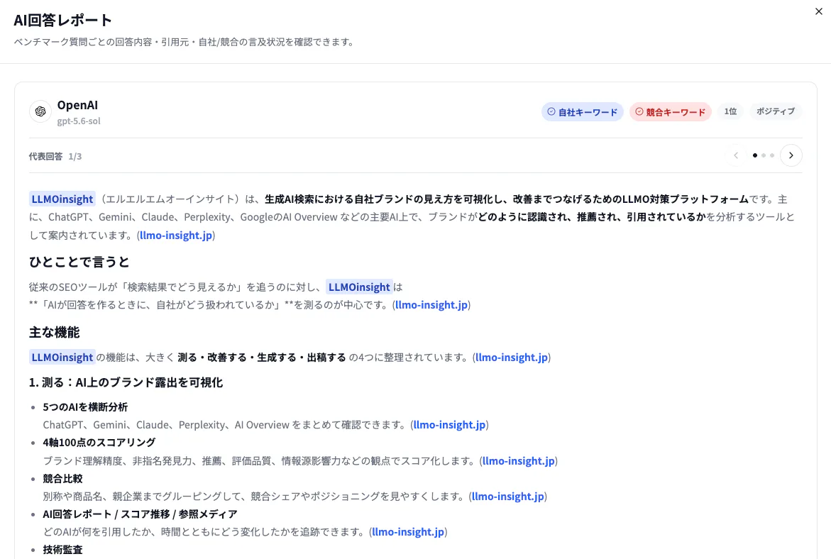 質問×AI×複数回の回答履歴
